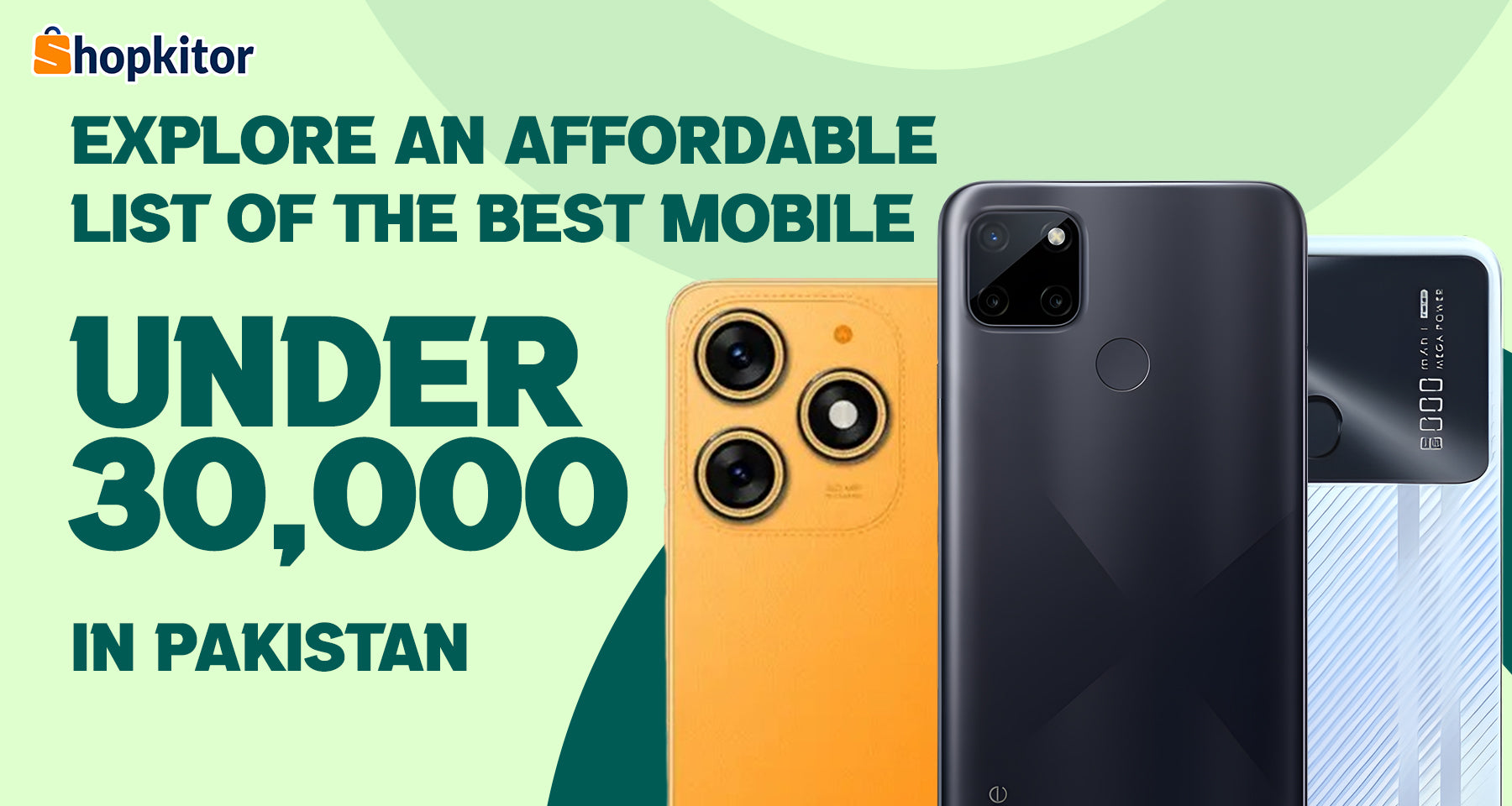 Best Mobile under 30,000 in Pakistan 
