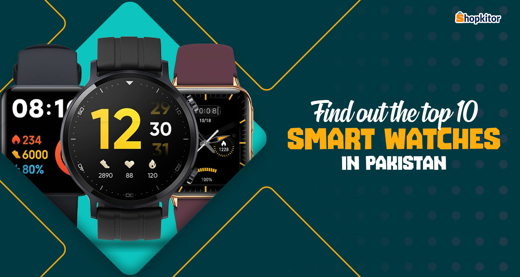 Top 10 Smart Watches in Pakistan
