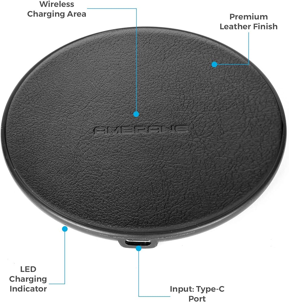WC-20 10W Wireless Charger for Qi Enabled Devices