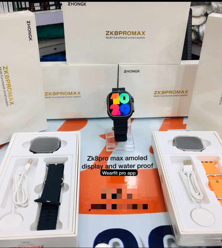 ZK8 Pro Max Smart Watch (1 Strap)